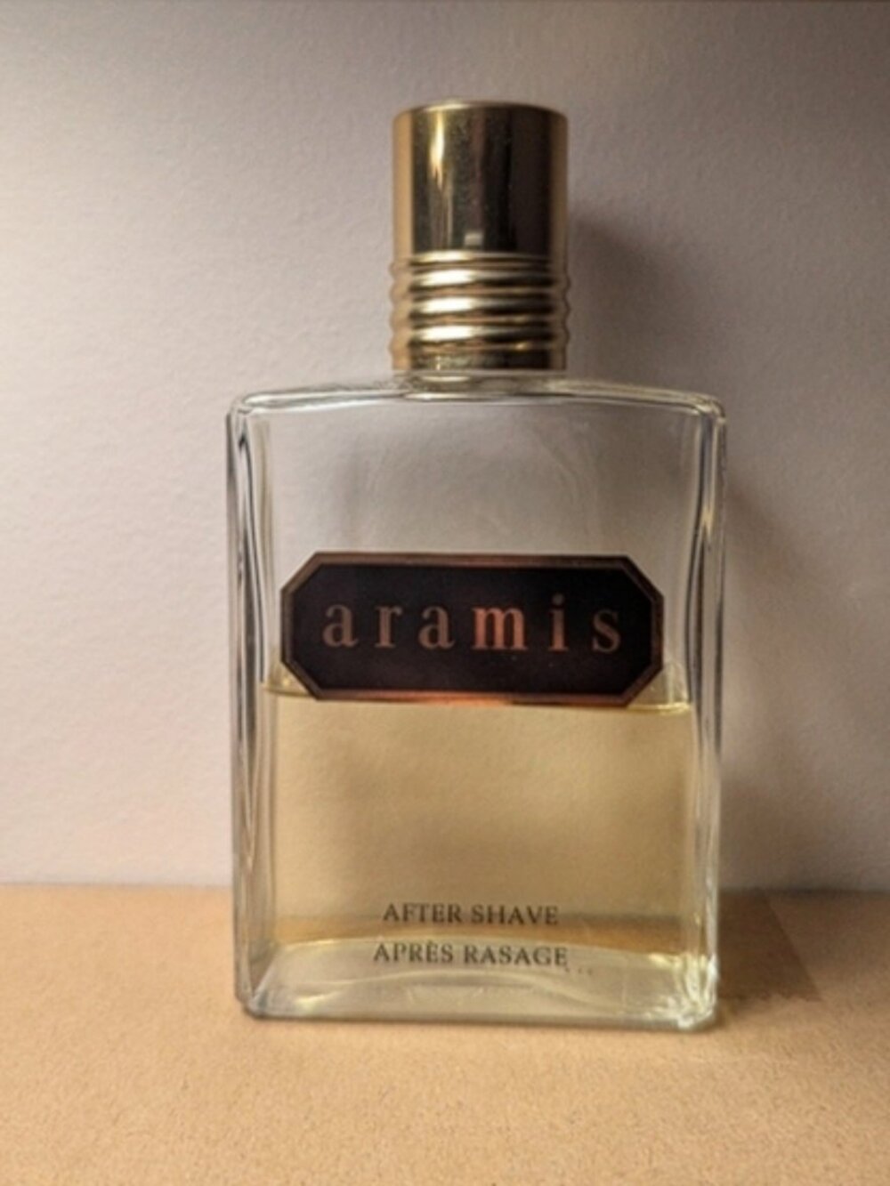 Vintage Aramis Splash Aftershave 4.1oz Half left 2014 Made in Switzerland